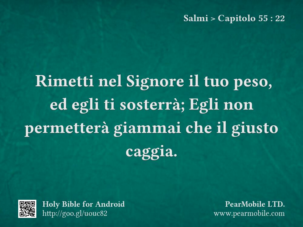 Salmi, Capitolo 55:22